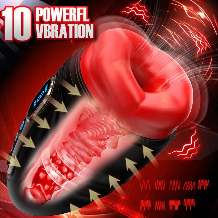 Smart Heating Male Penis Vibrator