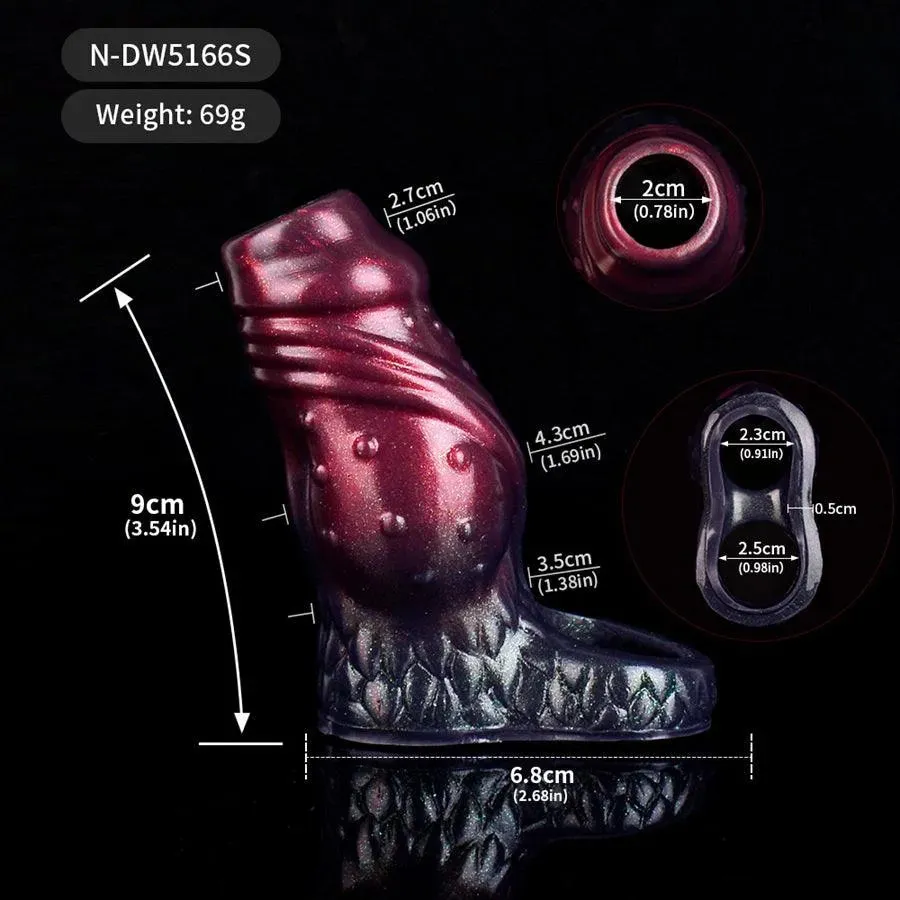 Soft Silicone Male Cock Sleeve Sex Toy