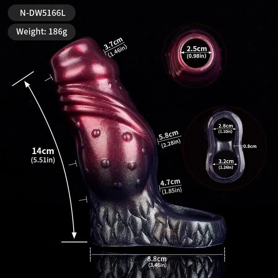 Soft Silicone Male Cock Sleeve Sex Toy
