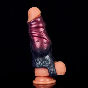 Soft Silicone Male Cock Sleeve Sex Toy