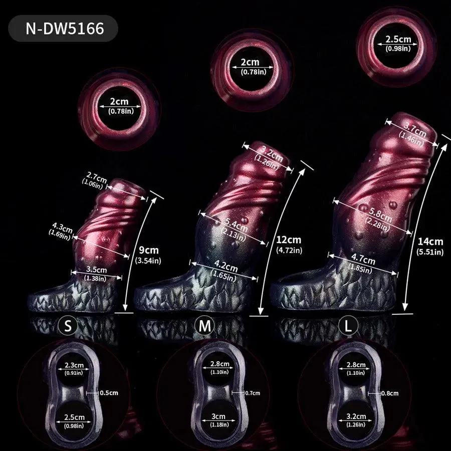 Soft Silicone Male Cock Sleeve Sex Toy