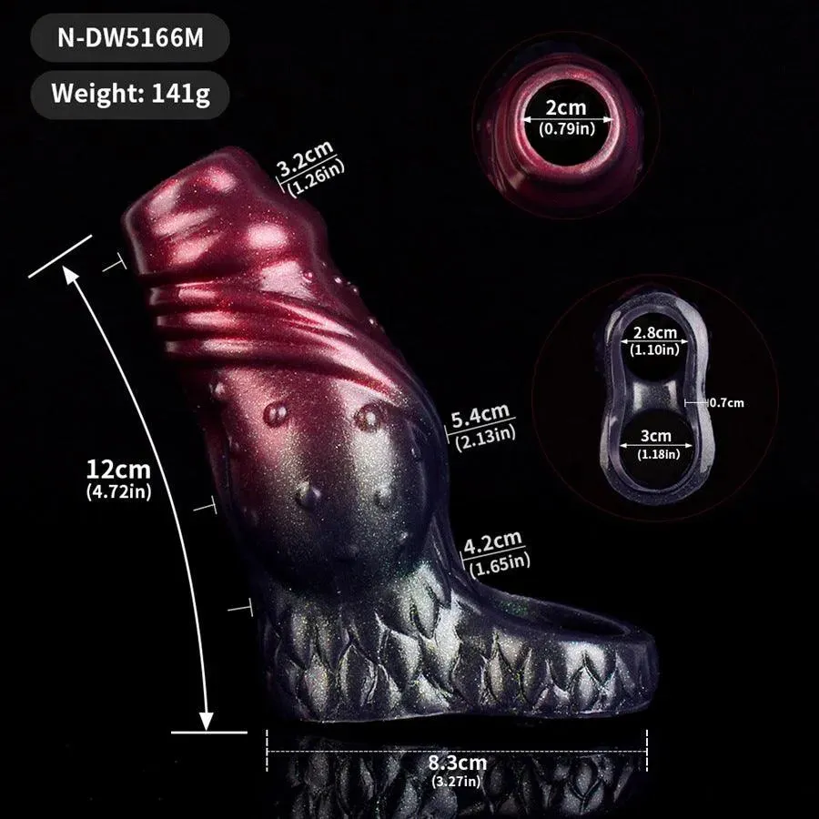 Soft Silicone Male Cock Sleeve Sex Toy