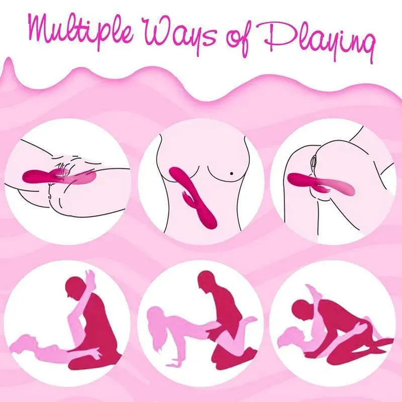 Soft Silicone Rabbit Vibrator for Women