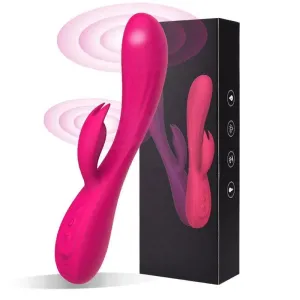 Soft Silicone Rabbit Vibrator for Women