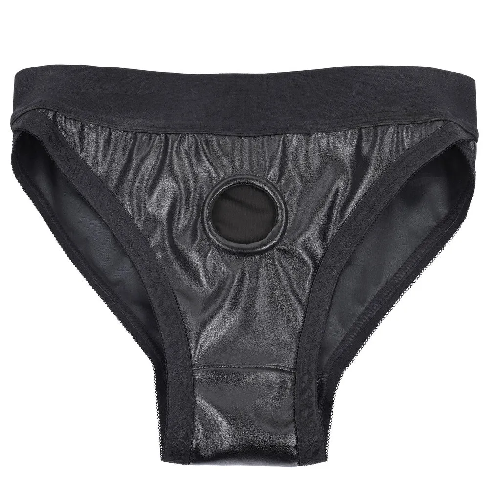 Sportsheets Em.Ex. Active Wear Fit Strap-On Harness - Patent Corset