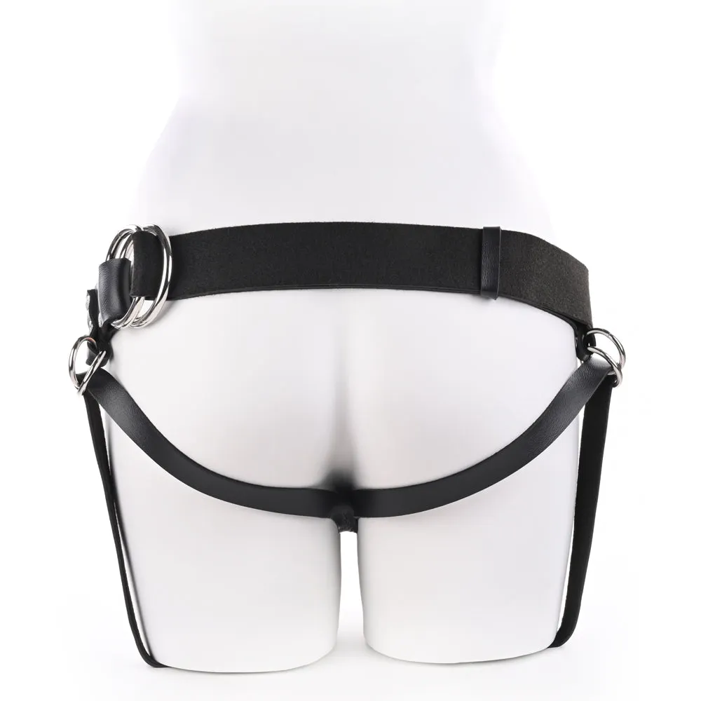 Sportsheets Montero Faux Leather Strap-On Harness