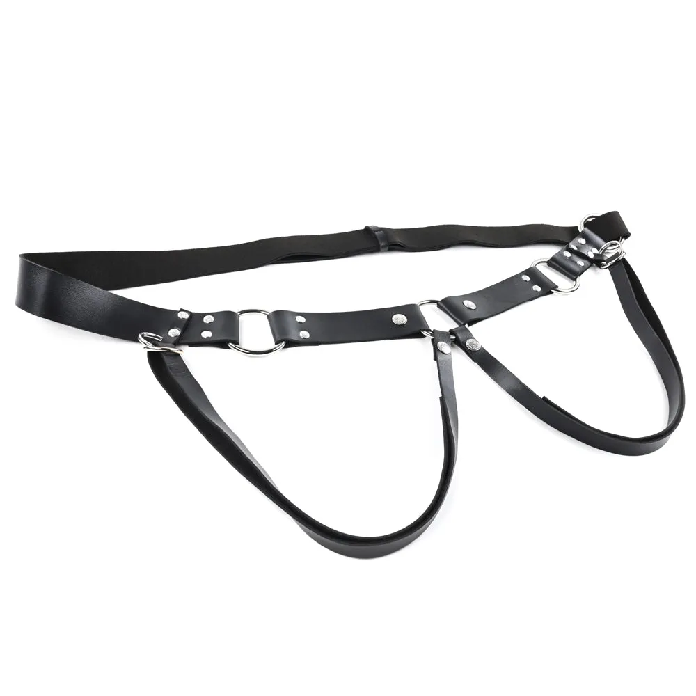 Sportsheets Montero Faux Leather Strap-On Harness