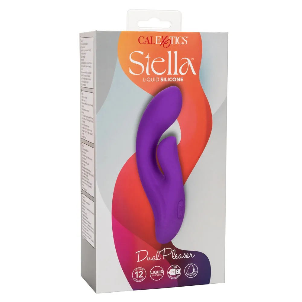 Stella Liquid Silicone Dual Pleaser Rabbit Vibrator