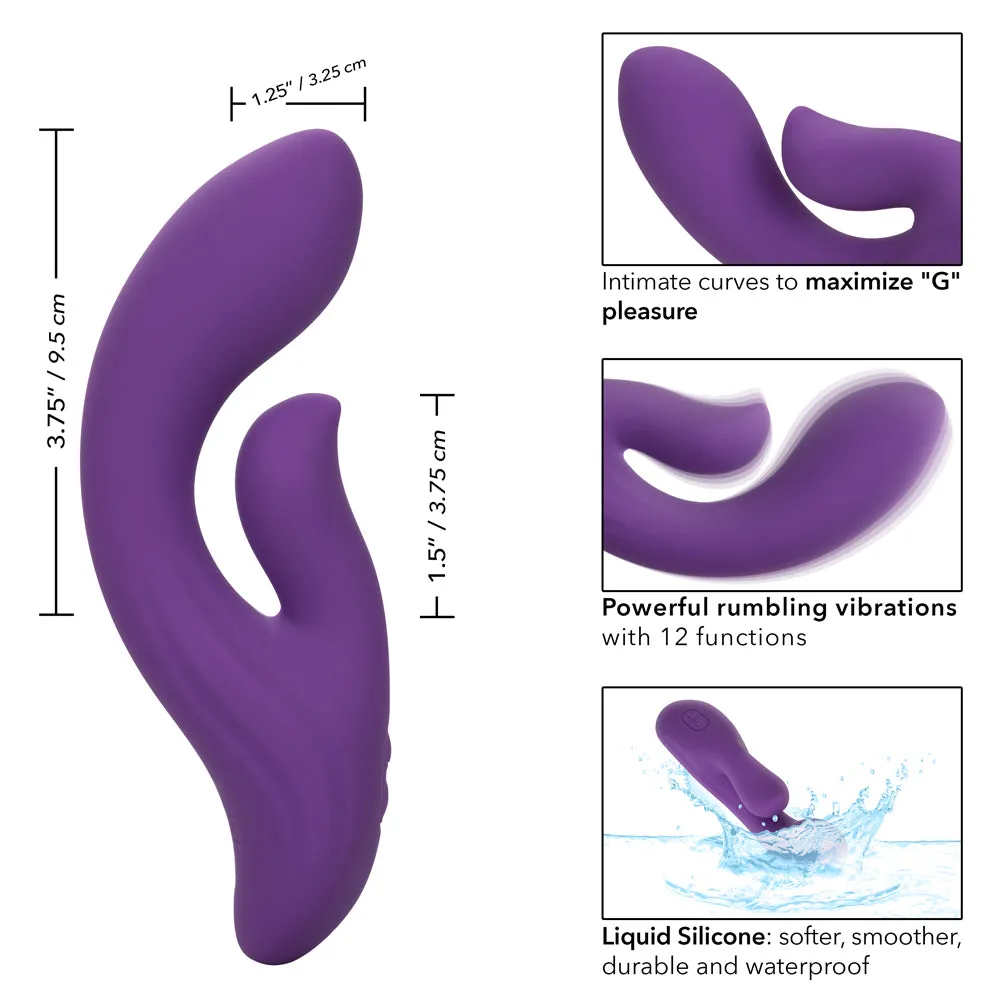Stella Liquid Silicone Dual Pleaser Rabbit Vibrator