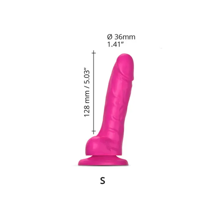 Strap-On-Me Sliding Skin Realistic Dildo