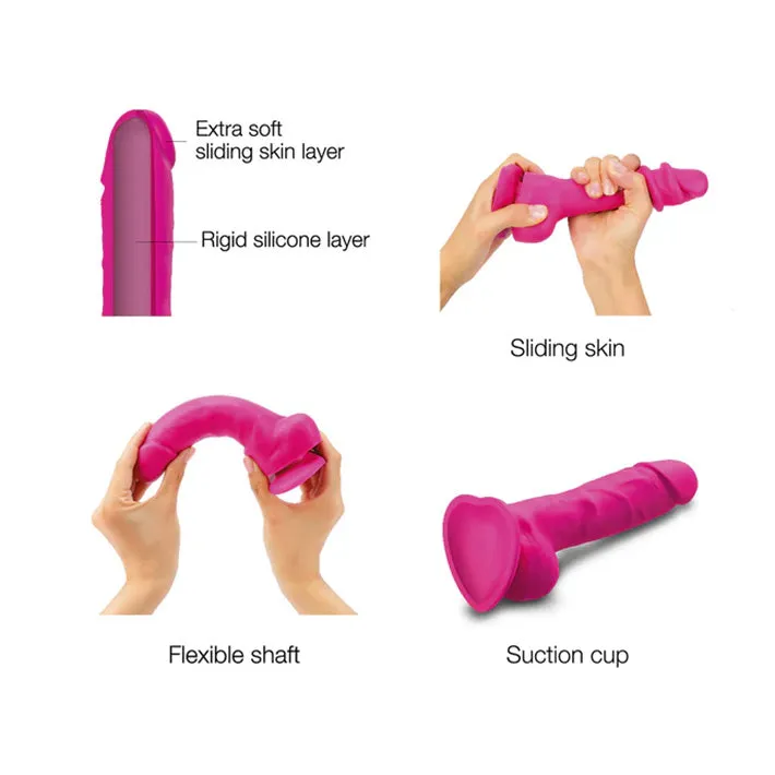 Strap-On-Me Sliding Skin Realistic Dildo