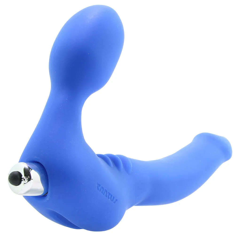 Tantus Strapless Strap On Slim in Blue