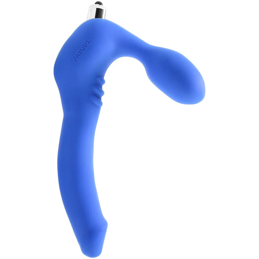 Tantus Strapless Strap On Slim in Blue