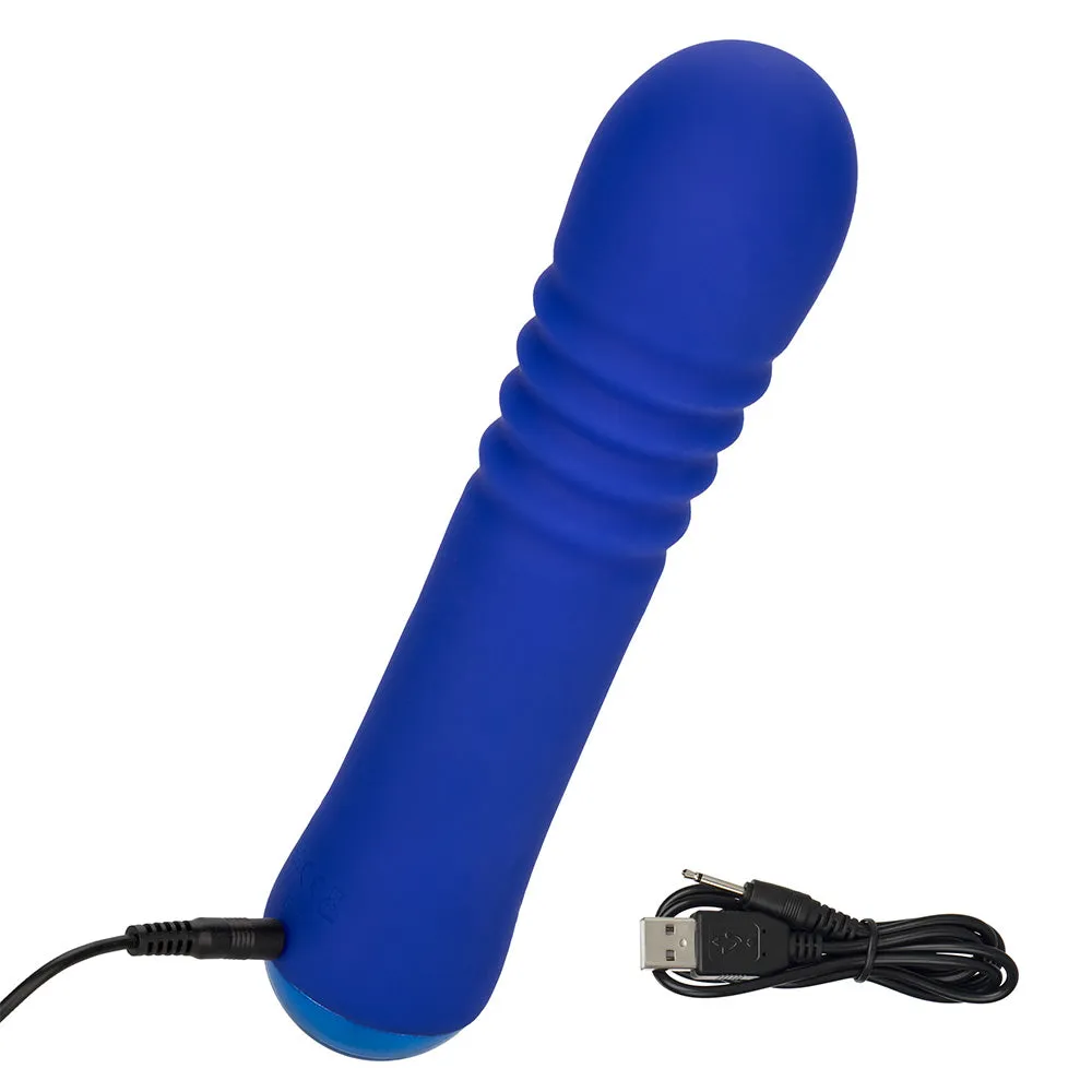 Thicc Chubby Thrusting Vibrating Liquid Silicone Wand