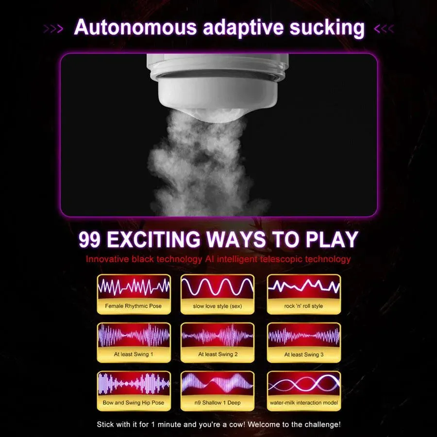Thrusting Suction Blowjob Machine