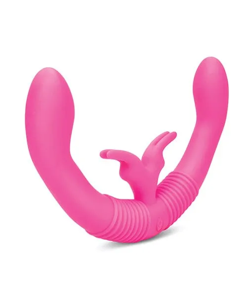 Together - Female Intimacy Vibe Double Dildo (Pink)