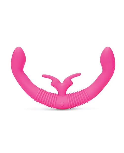 Together - Female Intimacy Vibe Double Dildo (Pink)