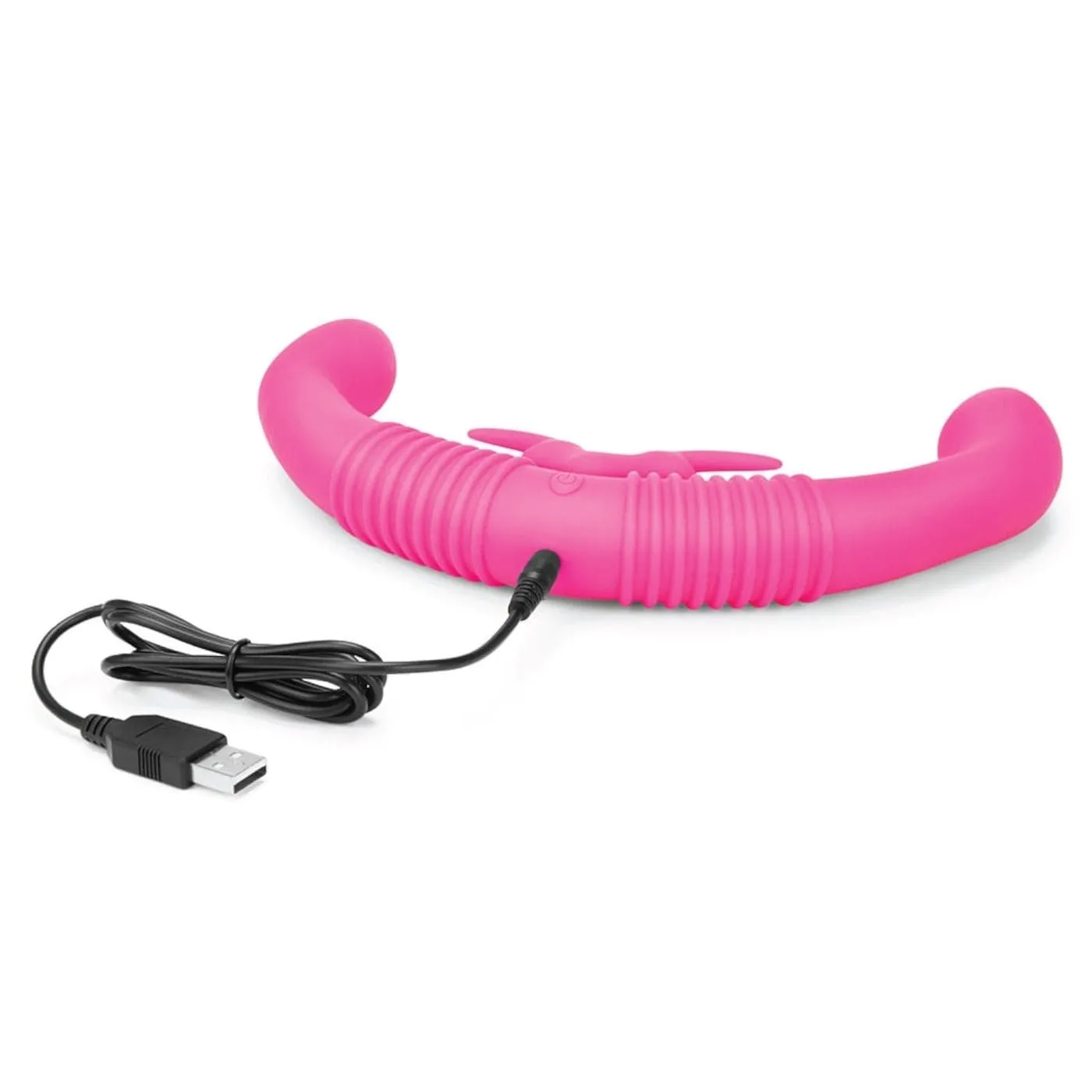 Together - Female Intimacy Vibe Double Dildo (Pink)