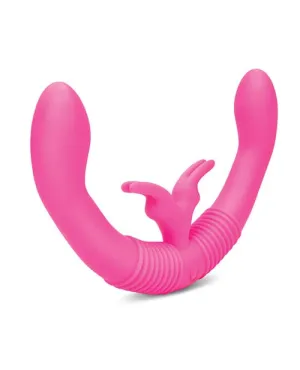Together - Female Intimacy Vibe Double Dildo (Pink)