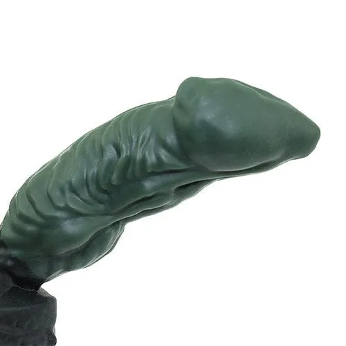 Tomax - Genesis Regular Silicone Dildo 6.5" (Green)