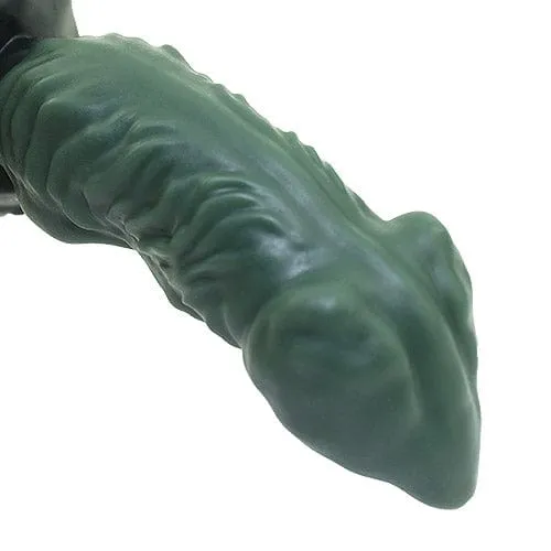 Tomax - Genesis Regular Silicone Dildo 6.5" (Green)