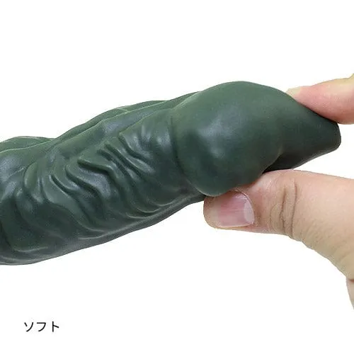 Tomax - Genesis Regular Silicone Dildo 6.5" (Green)