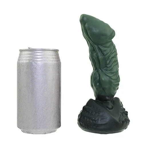 Tomax - Genesis Regular Silicone Dildo 6.5" (Green)