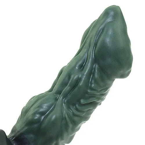 Tomax - Genesis Regular Silicone Dildo 6.5" (Green)