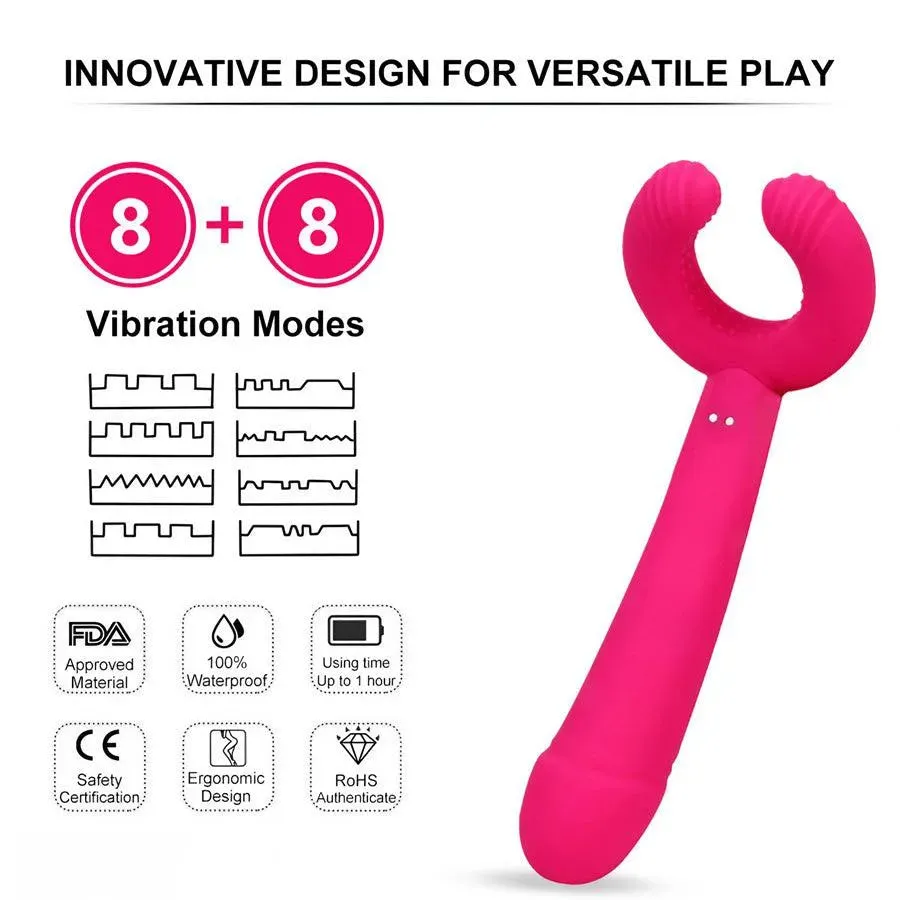Triple G-spot Sex Game Vibrator