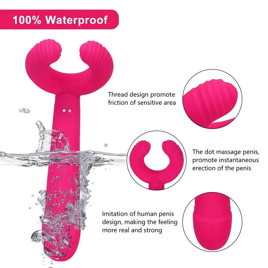 Triple G-spot Sex Game Vibrator
