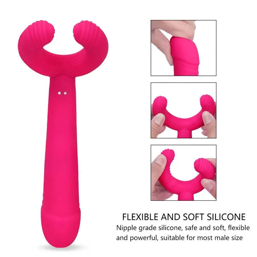 Triple G-spot Sex Game Vibrator