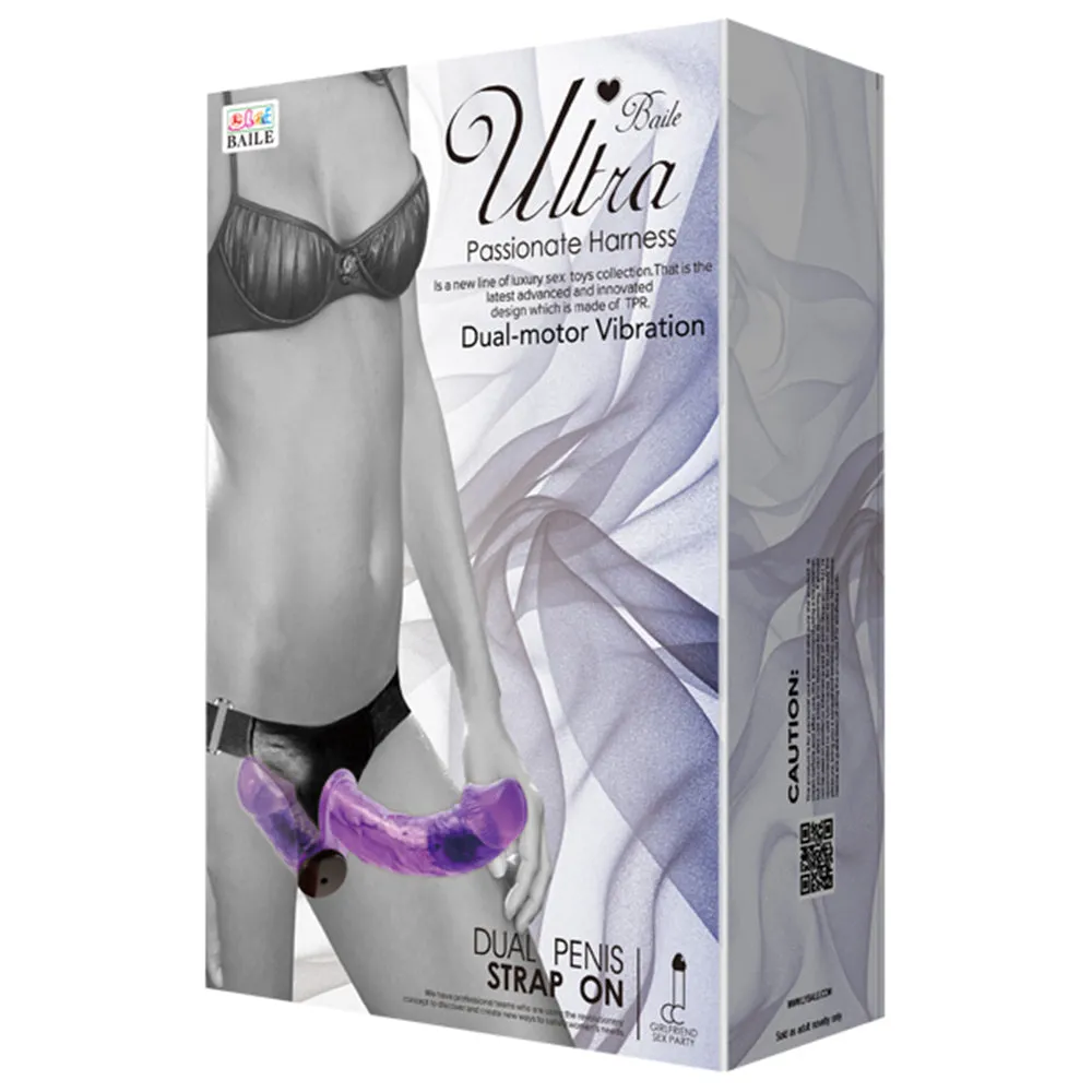 Ultra Passionate Harness Dual Penis Strap-On