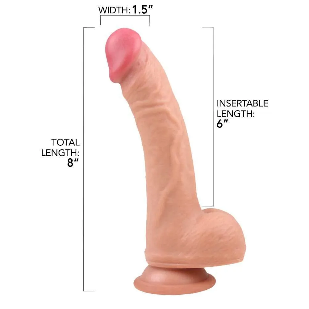 Ultra Real Silicone Suction Cup Dildo