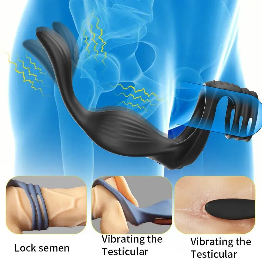 Vibrating Cock Ring for Men