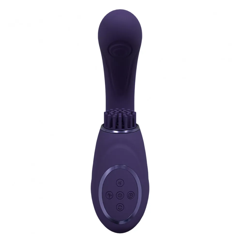 Vive Gen G-Spot Thumping Vibrator With Clitoral Ticklers