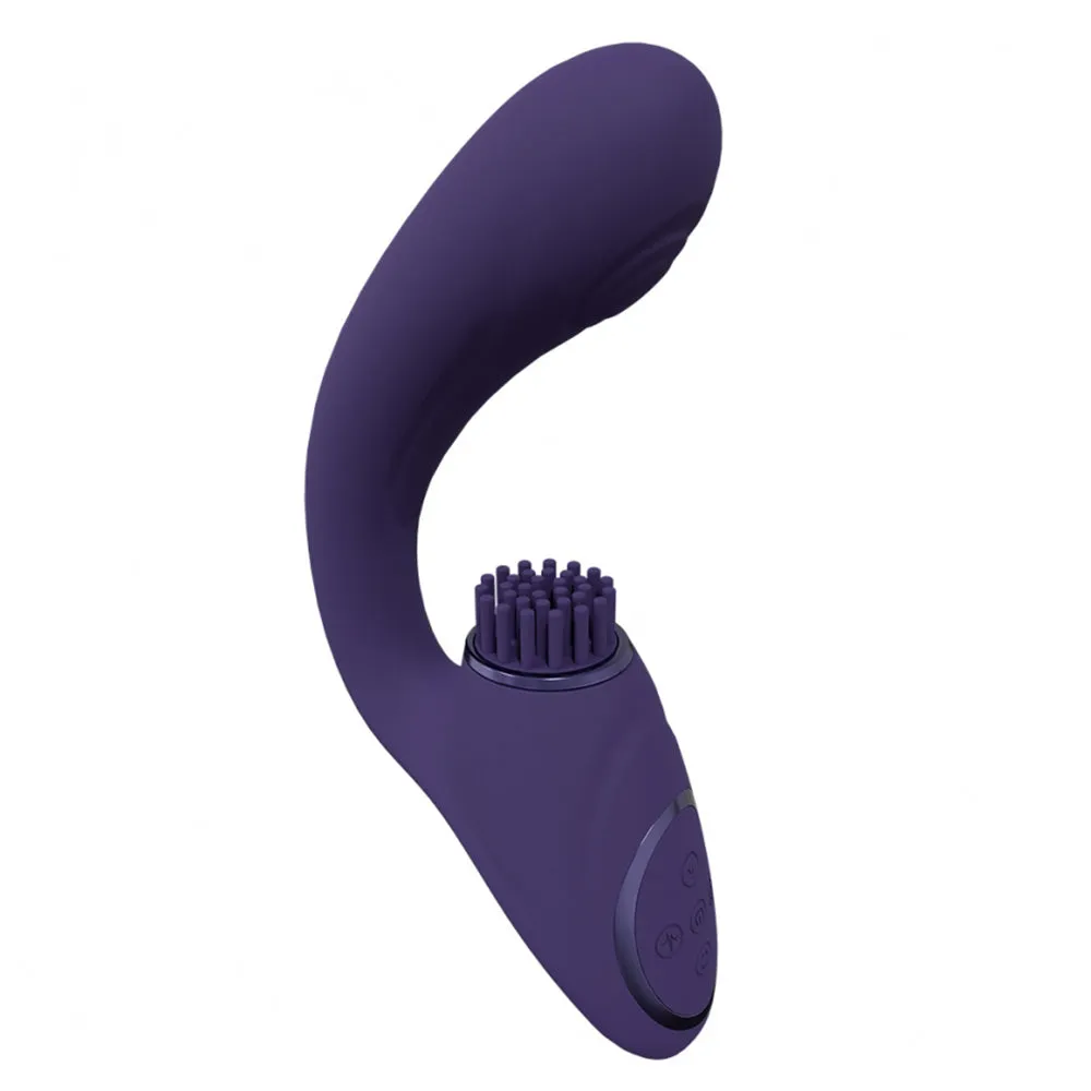 Vive Gen G-Spot Thumping Vibrator With Clitoral Ticklers