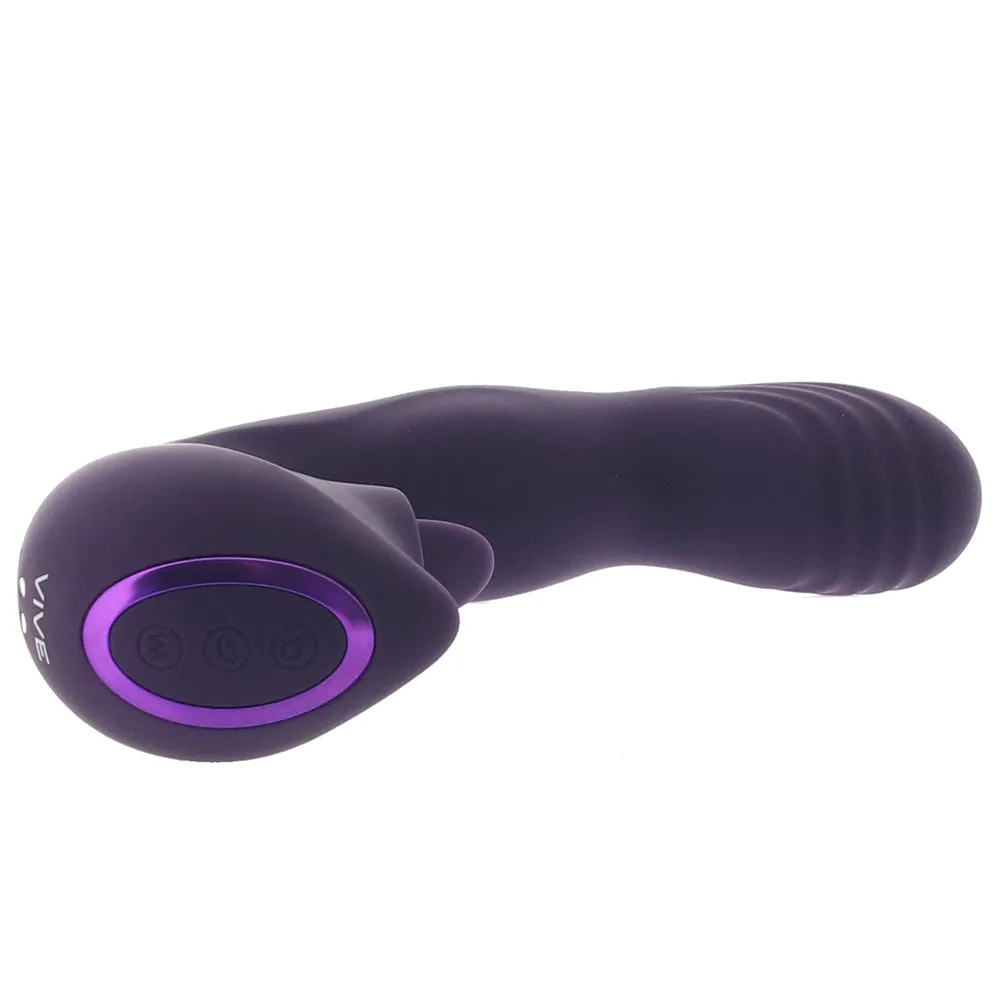 Vive Yumi Triple Action Flickering G-Spot Vibe