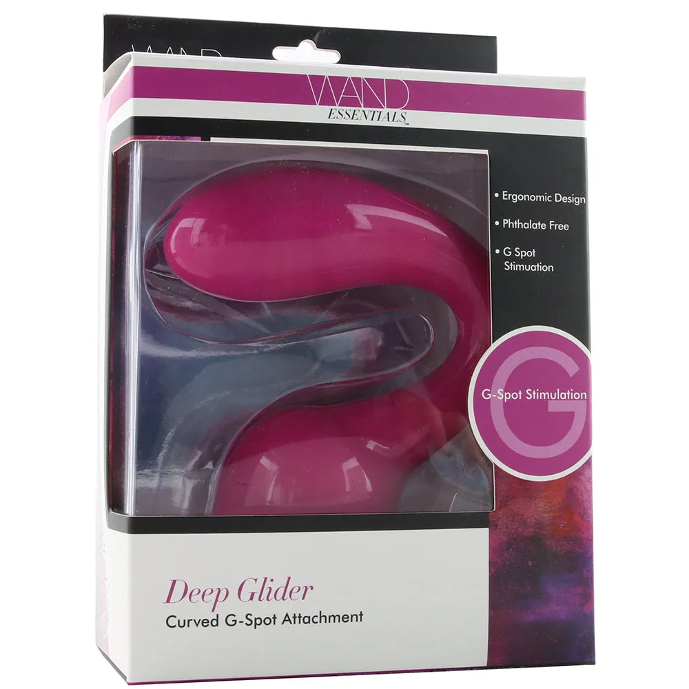 Wand Essentials Deep Glider Curved G-Spot Attachment
