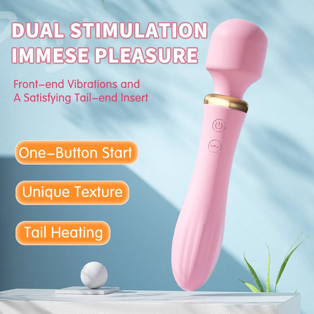 Wand Vibrator with Warming Function