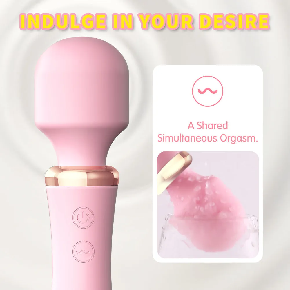 Wand Vibrator with Warming Function