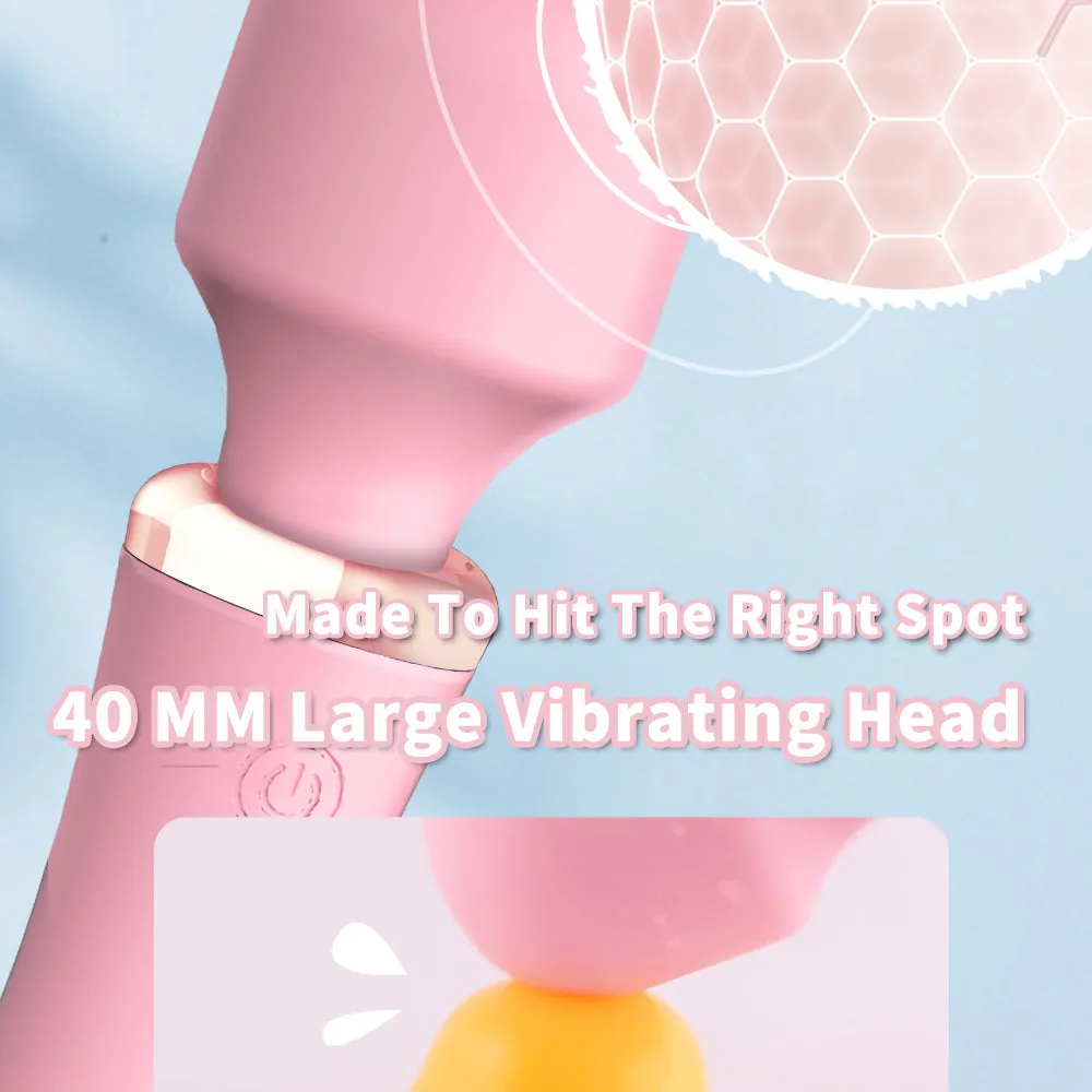 Wand Vibrator with Warming Function