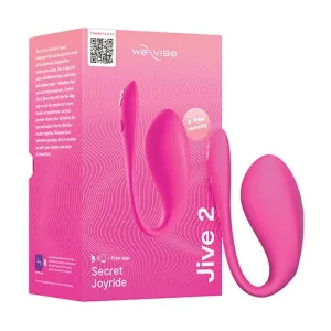 We Vibe - Jive 2 App-Controlled Egg Vibrator Secret Joyride (Electric Pink)