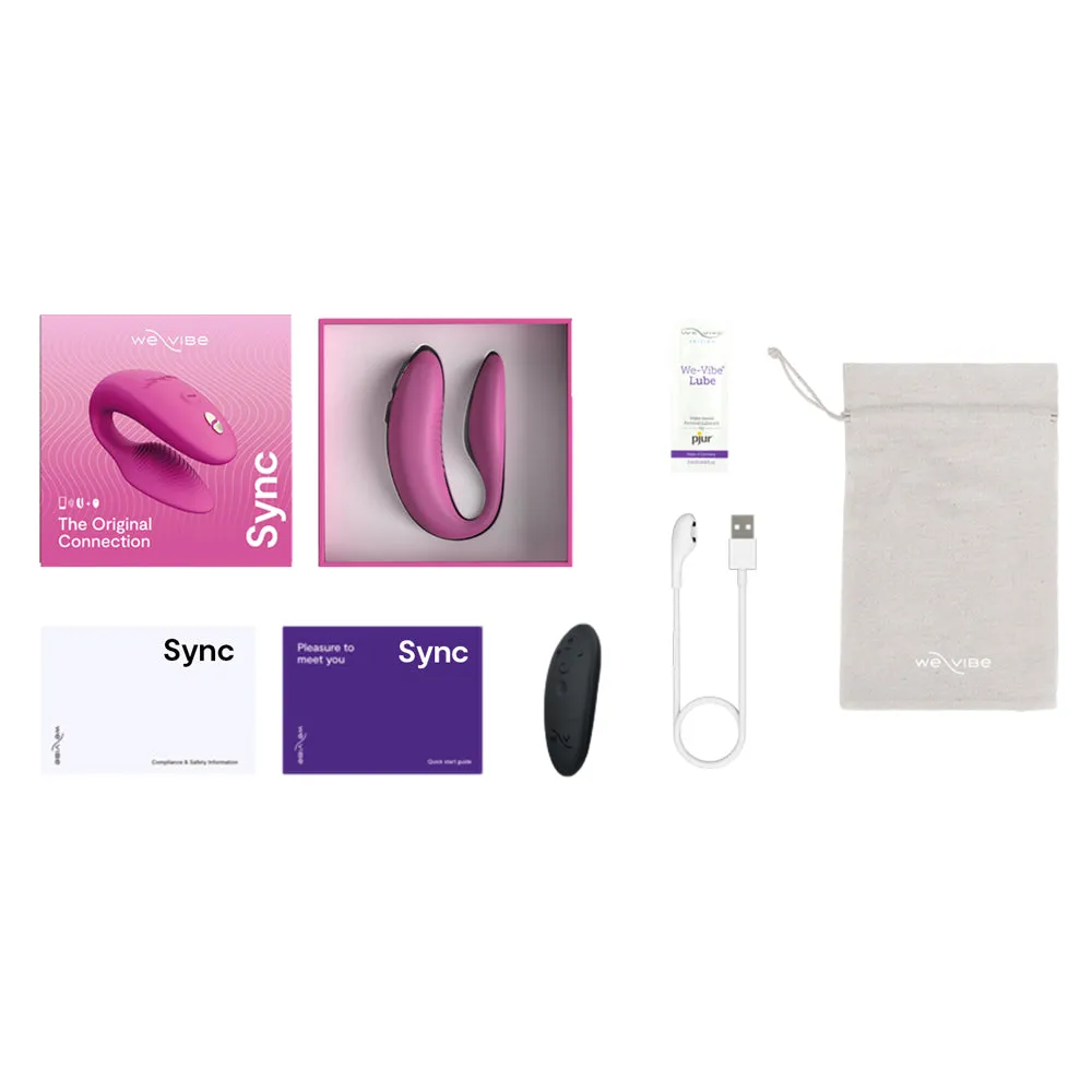 We-Vibe Sync 2 App-Compatible Couples Vibrator With Remote