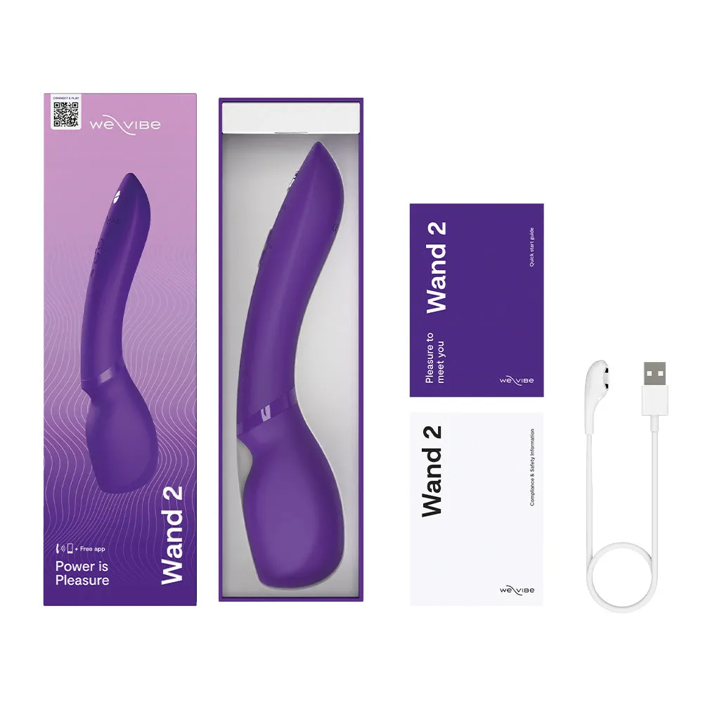 We-Vibe Wand 2 App-Compatible Cordless Vibrating Body Massager