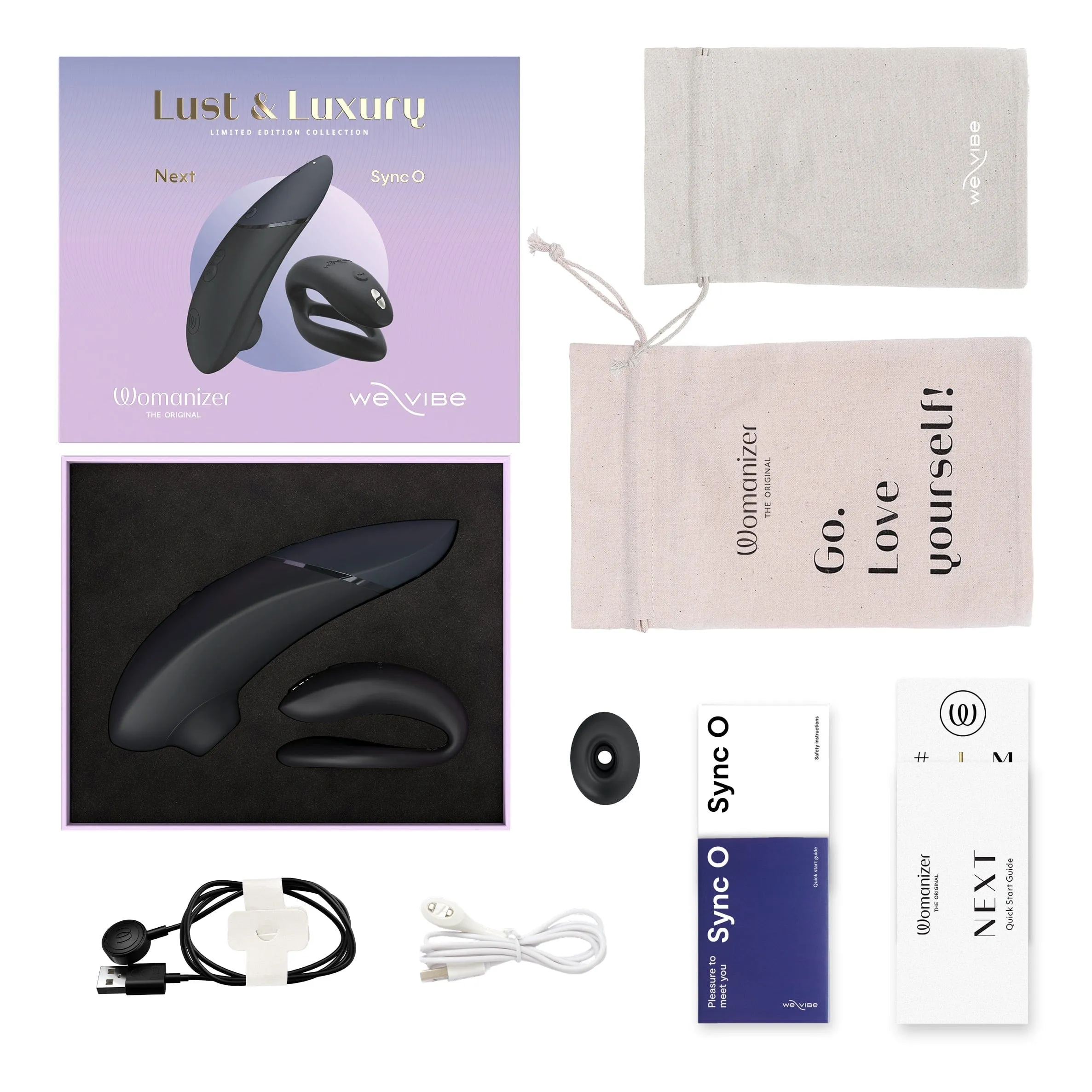 We Vibe - WMZ Collection Next and Sync O APAC/AMER Lust and Luxury Collection Box