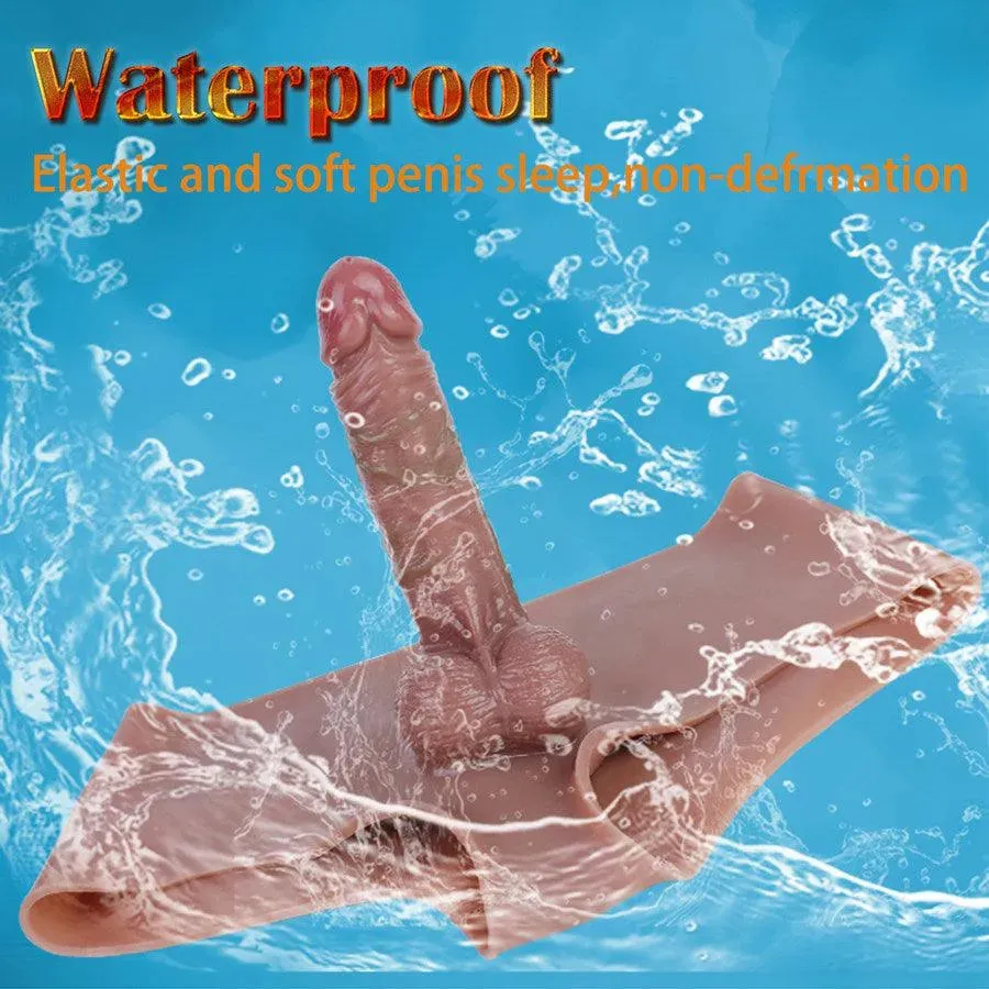 Wearable Silicone Hollow Strapon Dildo