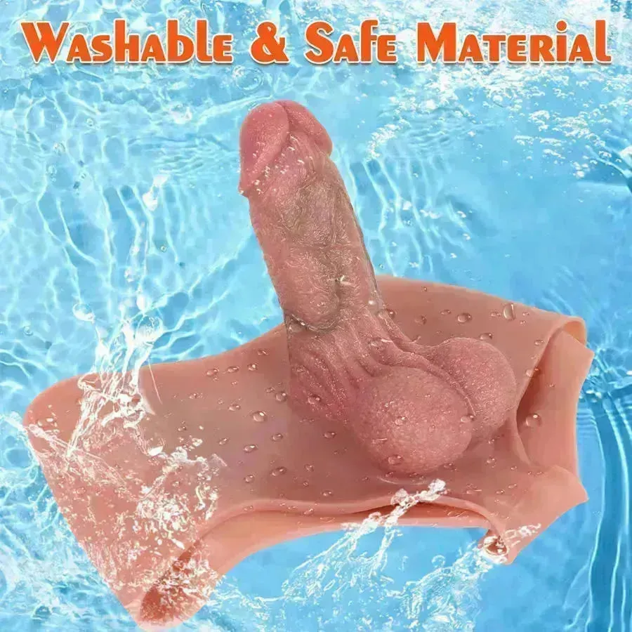 Wearable Strap On Hollow Dildo