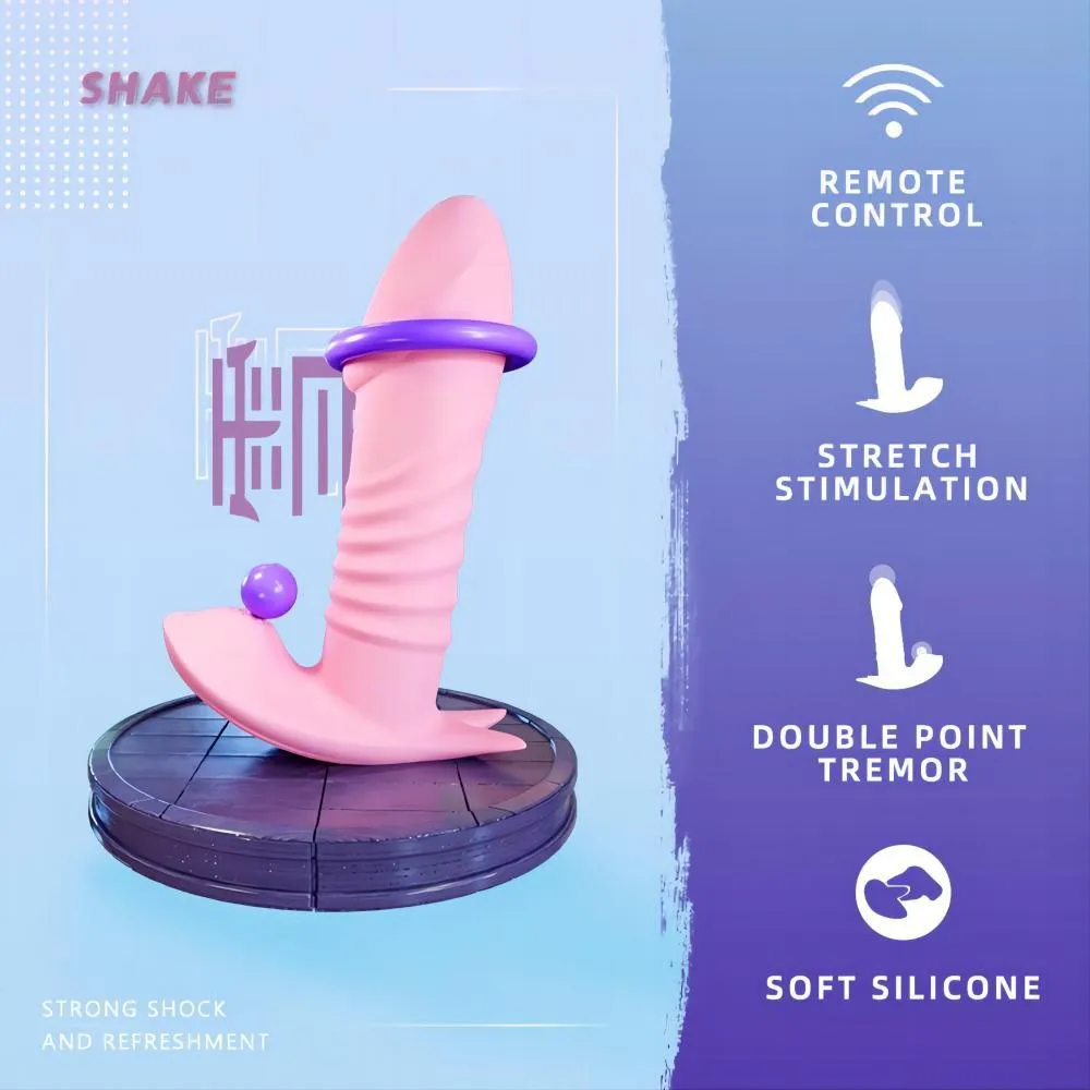 Wearable Thrusting Panty Vibrator with Remote Controller