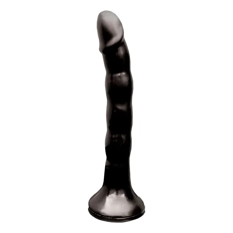 Wet Dreams Skinny Me Strap-on - Black