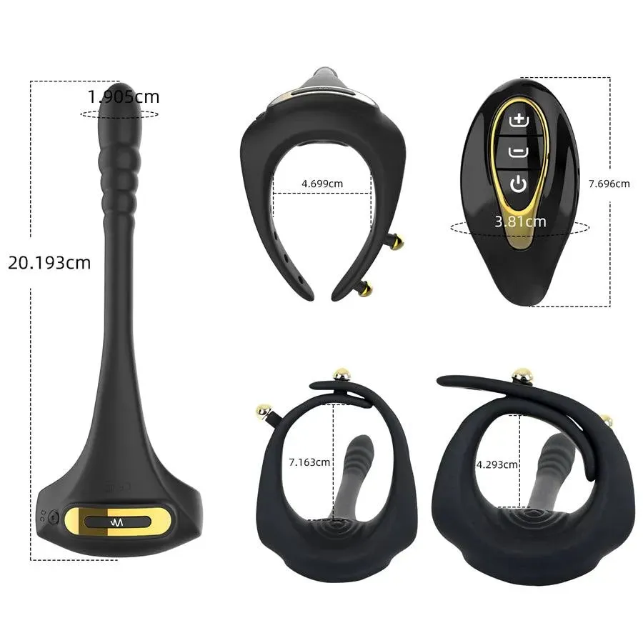 Wireless Remote Control Cock Ring Vibrator